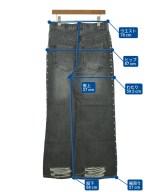 Knuth Marf（クヌースマーフ）デニムパンツ 黒 サイズ:S レディース/2200639031033