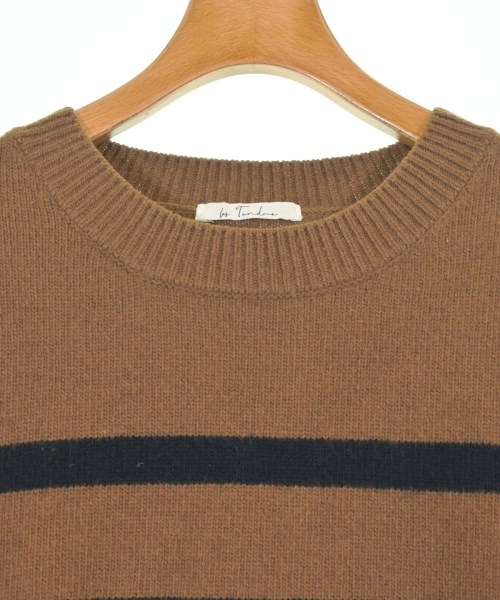 les Tendre（テンドレ）ニット・セーター 茶 サイズ:F レディース/2200656810048