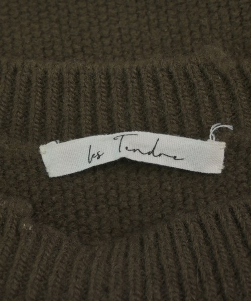 les Tendre（テンドレ）ニット・セーター 茶 サイズ:F レディース/2200636161023