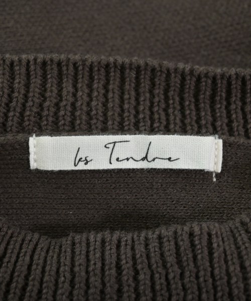 les Tendre（テンドレ）ニット・セーター 茶 サイズ:F レディース/2200649471041