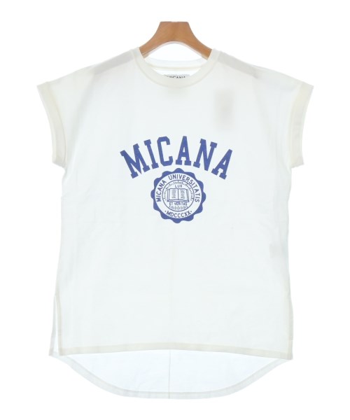 MICANA(マイカーナ)Tシャツ・カットソー 白 サイズ:F/2200644747677