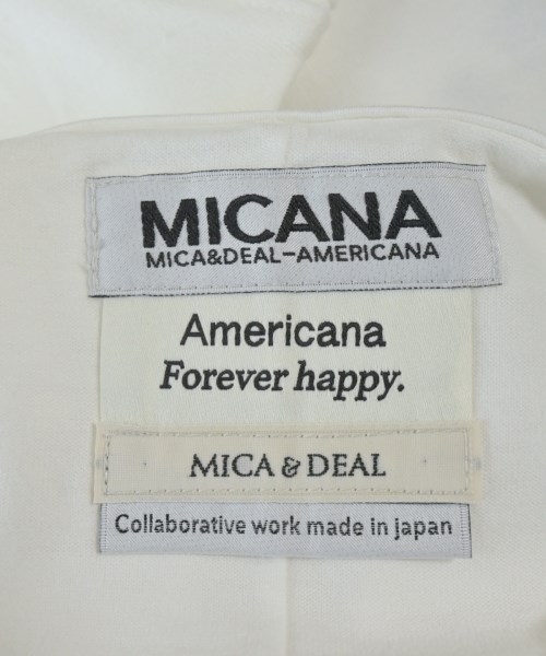 MICANA（マイカーナ）Tシャツ・カットソー 白 サイズ:F レディース/2200644747677