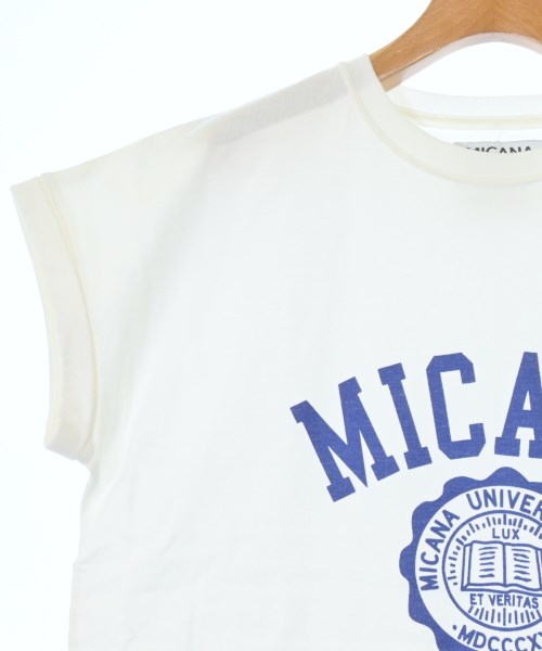 MICANA（マイカーナ）Tシャツ・カットソー 白 サイズ:F レディース/2200644747677