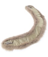 MOONBAT（ムーンバット）マフラー 茶 サイズ:- レディース/2200639736099