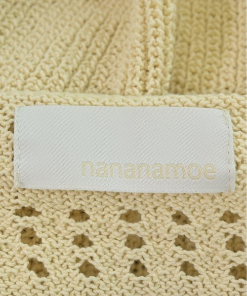 nananamoe（ナナナモエ）ベスト 白 サイズ:-(XS位) レディース/2200639475042