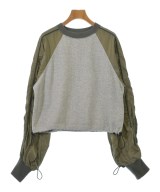 NOUNLESS（ナウンレス）スウェット グレー サイズ:1(S位) レディース/2200604888037