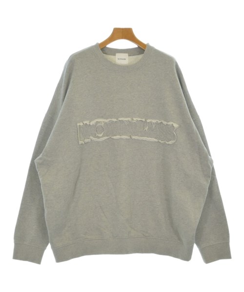 NOUNLESS(ナウンレス)スウェット グレー サイズ:2(M位)/2200674390027
