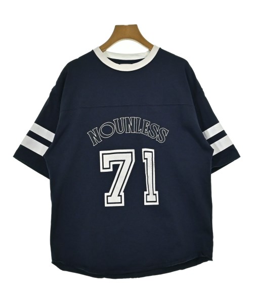 NOUNLESS(ナウンレス)Tシャツ・カットソー 紺 サイズ:1(S位)/2200676146134