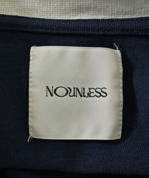 NOUNLESS（ナウンレス）Tシャツ・カットソー 紺 サイズ:1(S位) レディース/2200676146134