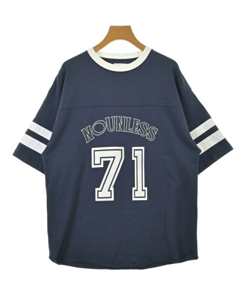 NOUNLESS(ナウンレス)Tシャツ・カットソー 紺 サイズ:1(S位)/2200685762035
