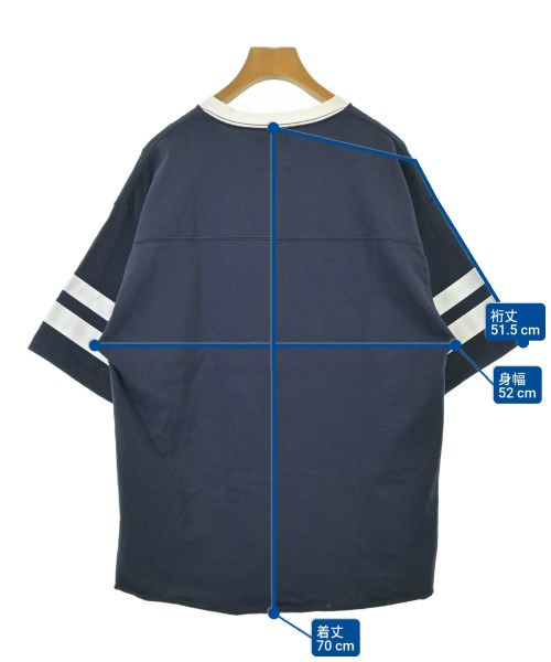 NOUNLESS（ナウンレス）Tシャツ・カットソー 紺 サイズ:1(S位) レディース/2200685762035