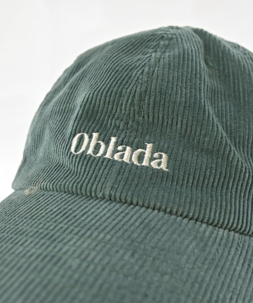 Oblada（オブラダ）キャップ 緑 サイズ:F メンズ/2200607290127