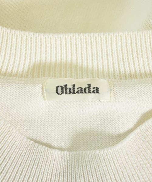 Oblada（オブラダ）ニット・セーター 白 サイズ:F レディース/2200547492087