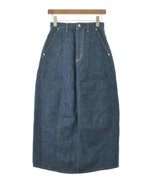 Oblada(オブラダ)ロング・マキシ丈スカート 紺 サイズ:S/2200669837094