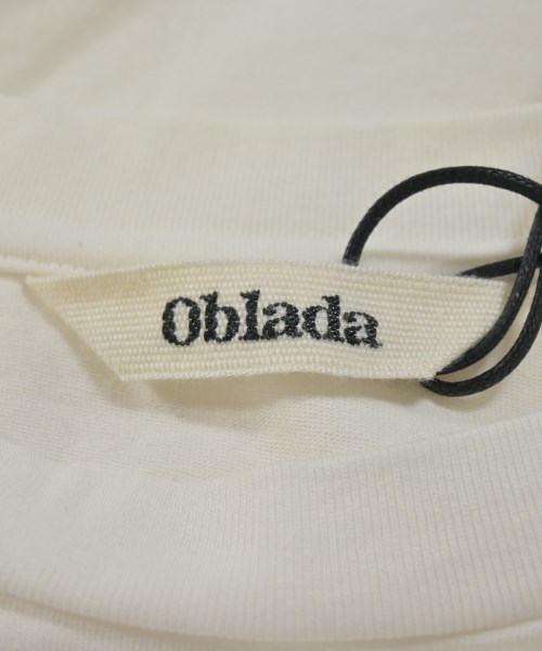 Oblada（オブラダ）Tシャツ・カットソー 白 サイズ:F レディース/2200709490081