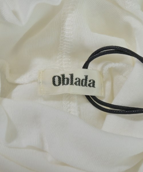 Oblada（オブラダ）Tシャツ・カットソー 白 サイズ:F レディース/2200709490111
