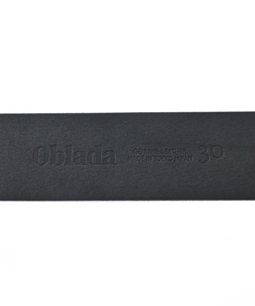 Oblada（オブラダ）ベルト 黒 サイズ:- レディース/2200709490197