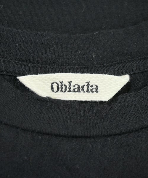 Oblada（オブラダ）Tシャツ・カットソー 黒 サイズ:F レディース/2200704535022
