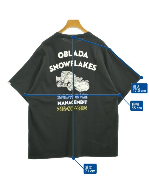 Oblada（オブラダ）Tシャツ・カットソー 黒 サイズ:F レディース/2200709616054