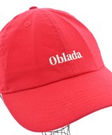Oblada（オブラダ）キャップ 赤 サイズ:F レディース/2200725448271