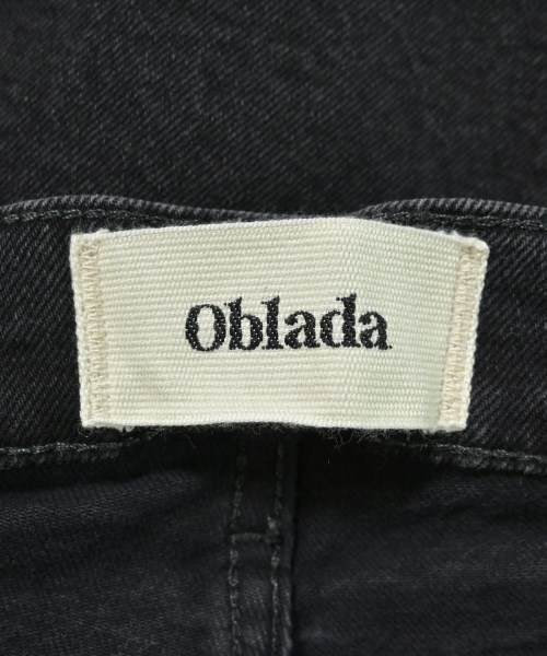Oblada（オブラダ）デニムパンツ 黒 サイズ:25(S位) レディース/2200691628936