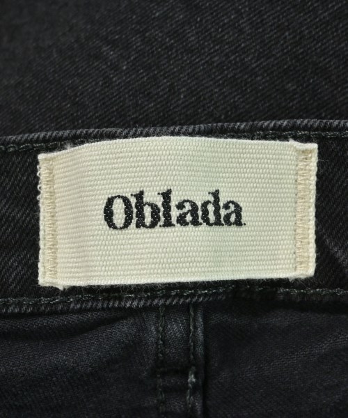 Oblada（オブラダ）デニムパンツ 黒 サイズ:23(XS位) レディース/2200691628943