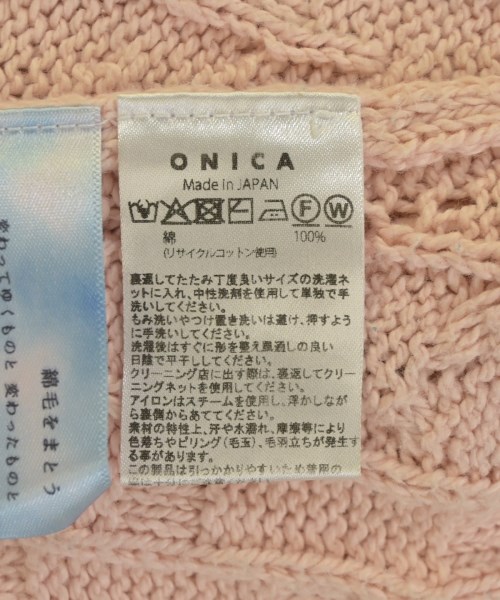 ONICA（オニカ）ニット・セーター ピンク サイズ:F レディース/2200731629039