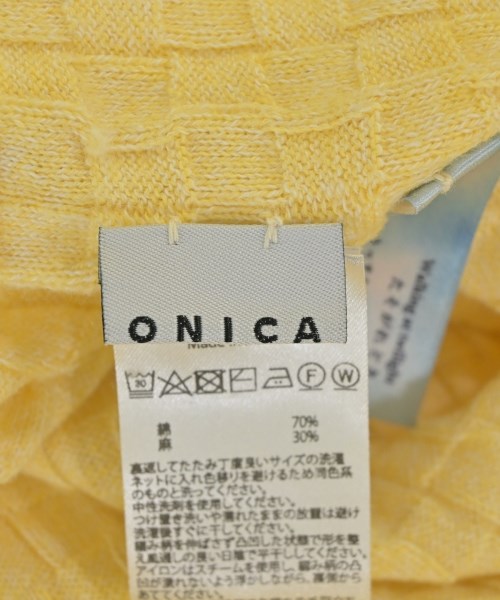ONICA（オニカ）ロング・マキシ丈スカート 黄 サイズ:-(XS位) レディース/2200731629046
