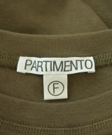 PARTIMENTO（パルティメント）Tシャツ・カットソー カーキ サイズ:F レディース/2200707901060