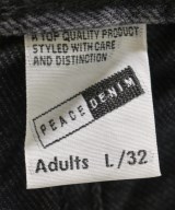 PEACE DENIM（ピースデニム）デニムパンツ 黒 サイズ:L メンズ/2200725857011