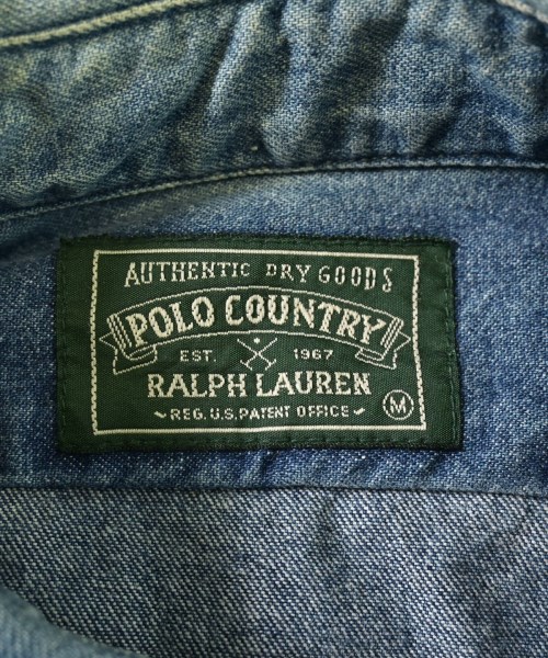 POLO COUNTRY（ポロカウンティー）カジュアルシャツ 青 サイズ:M メンズ/2200626042066
