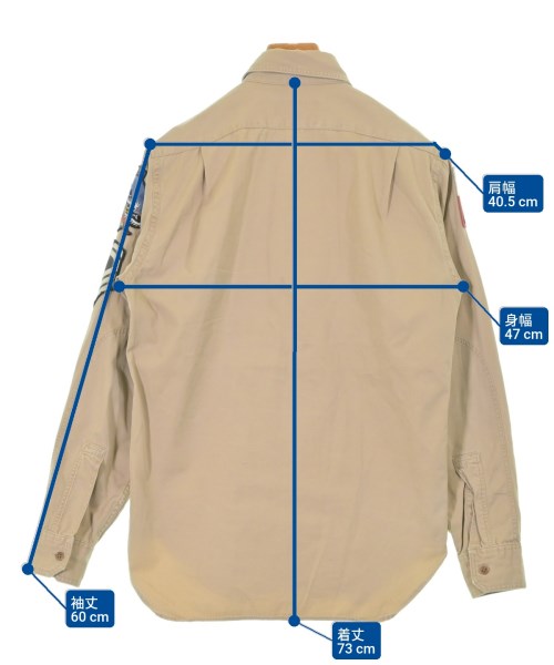 POLO COUNTRY（ポロカウンティー）カジュアルシャツ ベージュ サイズ:XS メンズ/2200621525021