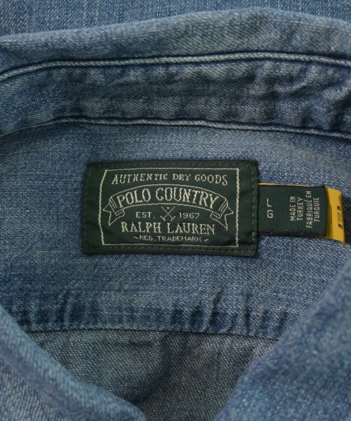 POLO COUNTRY（ポロカウンティー）カジュアルシャツ 青 サイズ:L メンズ/2200622965055