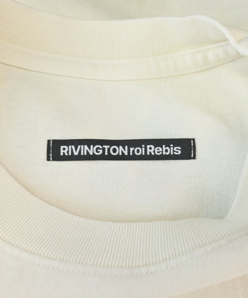 RIVINGTON roi Rebis（リヴィントンロイレビス）Tシャツ・カットソー 白 サイズ:M メンズ/2200606523172