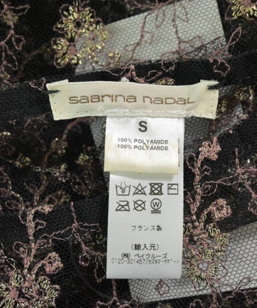 Sabrina Nadal（サブリナナダル）ブラウス 黒 サイズ:S レディース/2200681297333