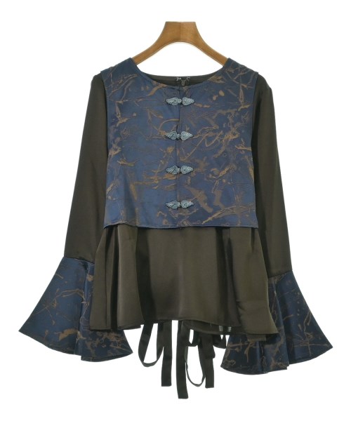 sahara(サハラ)ブラウス 茶 サイズ:F/2200669131123