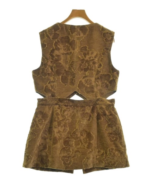 sahara（サハラ）ベスト 茶 サイズ:-(XL位) レディース/2200676146141