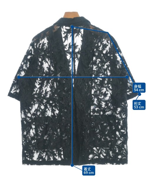 sahara（サハラ）カジュアルシャツ 黒 サイズ:F レディース/2200665453052