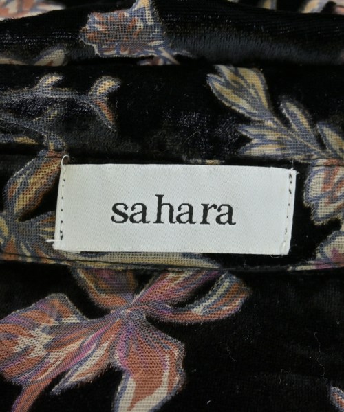 sahara（サハラ）カジュアルシャツ 黒 サイズ:F レディース/2200730065104