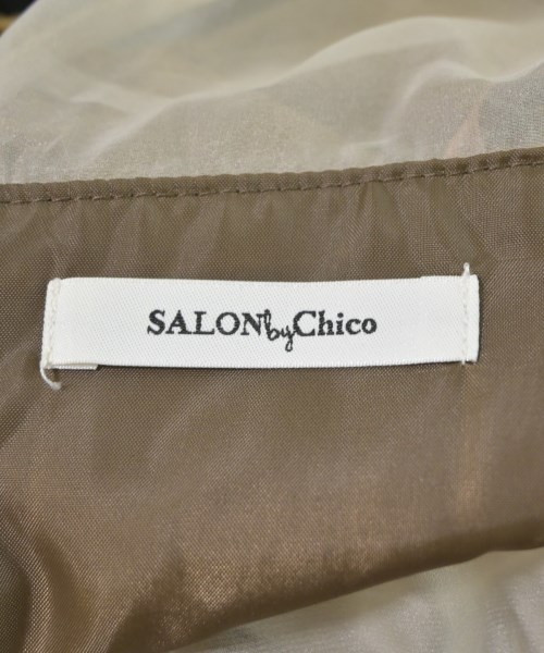SALON by Chico（サロンバイチコ）ワンピース 茶 サイズ:F レディース/2200696239076