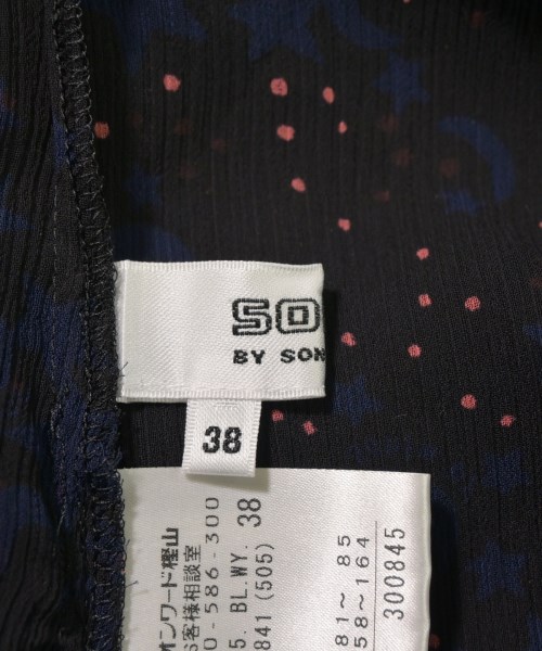 SONIA BY SONIA RYKIEL（ソニアバイソニアリキエル）ブラウス 黒 サイズ:38(S位) レディース/2200622093055