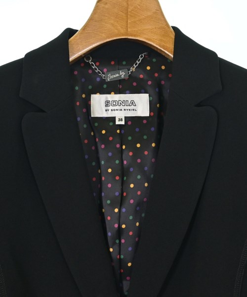 SONIA BY SONIA RYKIEL（ソニアバイソニアリキエル）カジュアルジャケット 黒 サイズ:38(S位) レディース/2200620727105