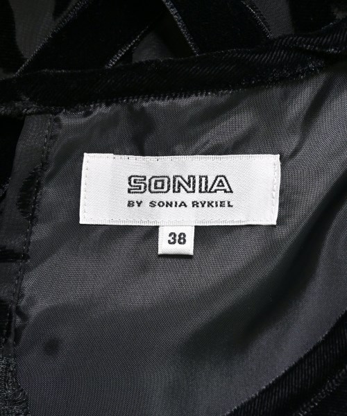 SONIA BY SONIA RYKIEL（ソニアバイソニアリキエル）ワンピース 黒 サイズ:38(S位) レディース/2200620727167