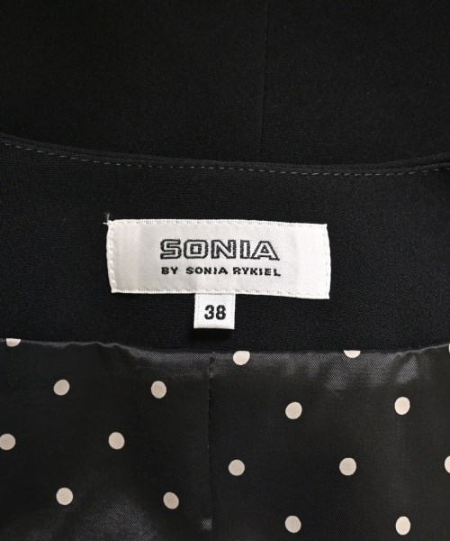 SONIA BY SONIA RYKIEL（ソニアバイソニアリキエル）ノーカラージャケット 黒 サイズ:38(S位) レディース/2200620727341