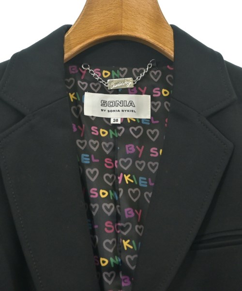 SONIA BY SONIA RYKIEL（ソニアバイソニアリキエル）カジュアルジャケット 黒 サイズ:38(M位) レディース/2200620727433