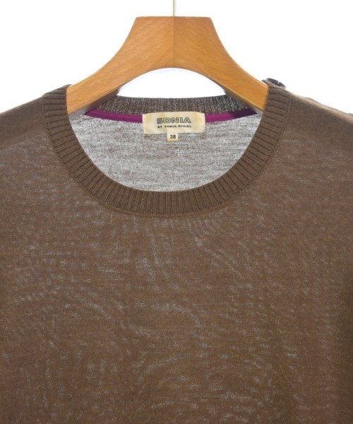 SONIA BY SONIA RYKIEL（ソニアバイソニアリキエル）ニット・セーター 茶 サイズ:38(S位) レディース/2200610103216