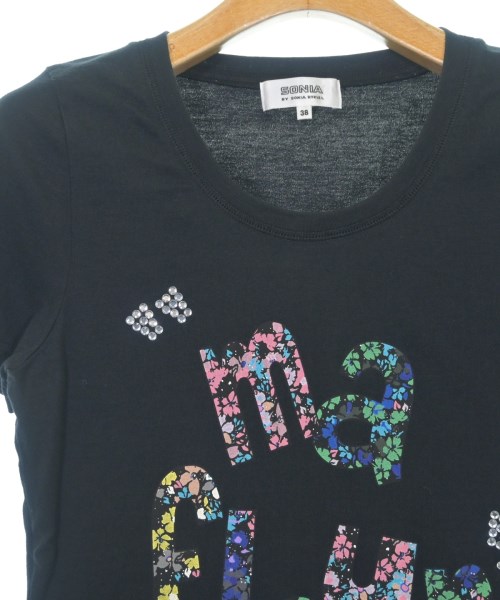 SONIA BY SONIA RYKIEL（ソニアバイソニアリキエル）Tシャツ・カットソー 黒 サイズ:38(S位) レディース/2200610103315