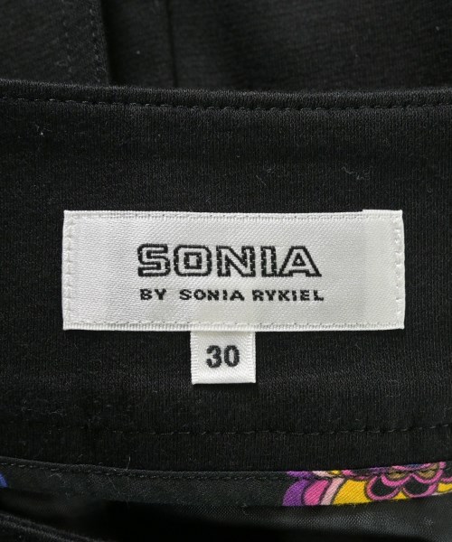 SONIA BY SONIA RYKIEL（ソニアバイソニアリキエル）ひざ丈スカート 黒 サイズ:30(XXS位) レディース/2200613158183