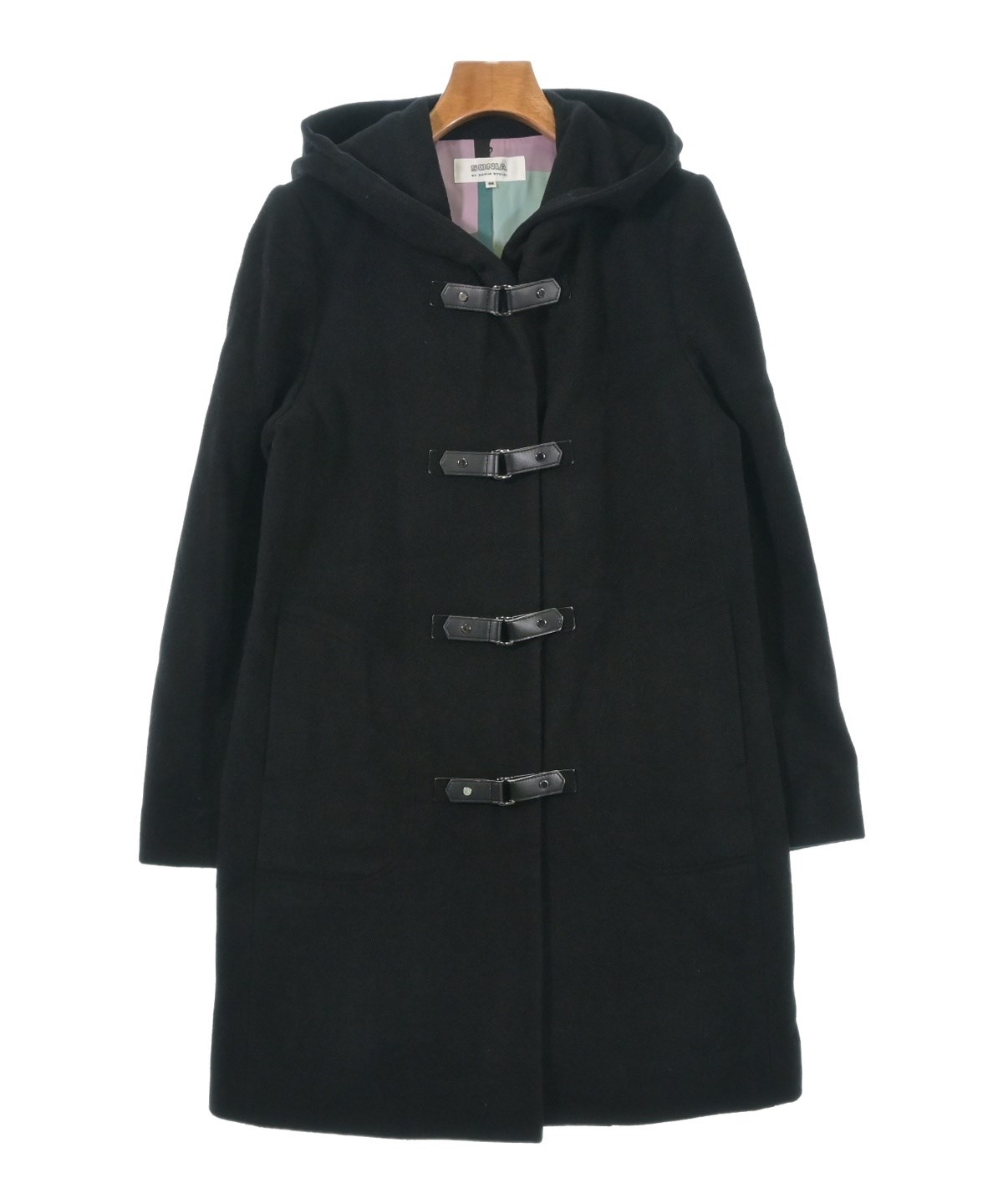 ソニアリキエル　ハーフコート SONIA BY SONIA RYKIEL（ソニアバイソニアリキエル）その他 黒