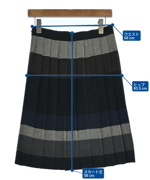 SONIA BY SONIA RYKIEL（ソニアバイソニアリキエル）ひざ丈スカート その他（柄物・カラフル） サイズ:38(S位) レディース/2200605669123
